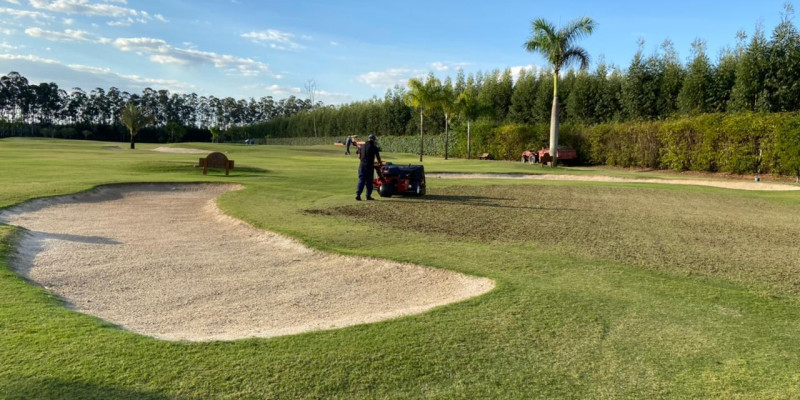Greencare furando greens